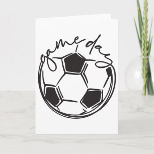 Voetbalwedstrijd Dag Voetbal Moeder Voetbal Mama G Kaart