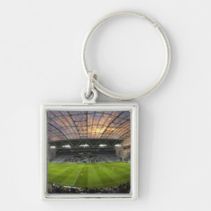 Voetbalwedstrijd, Forsyth Barr Stadium, Dunedin Sleutelhanger