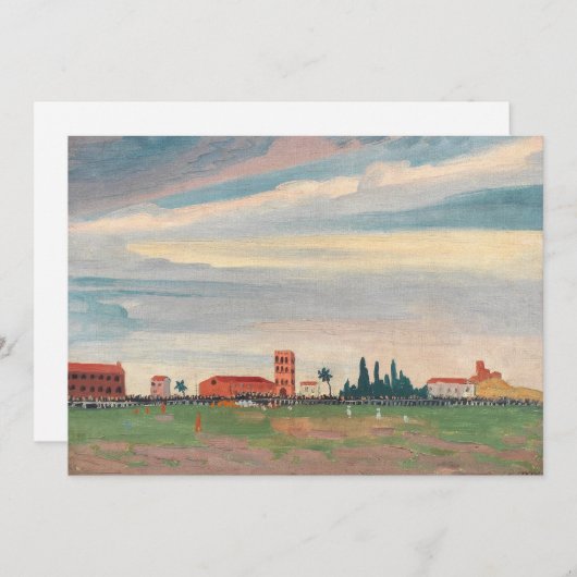 Voetbalwedstrijd in Collioure | James Dickson Inne (Voorkant / Achterkant)