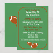 Voetbalwedstrijd Kijkfeest Kaart (Voorkant / Achterkant)