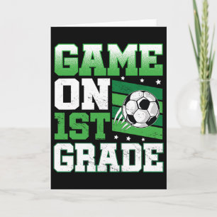 Voetbalwedstrijd op de 1e graad Byck naar school S Kaart