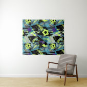 voetbalwedstrijd wandkleed (In Situ (horizontaal))