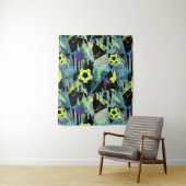 voetbalwedstrijd wandkleed (In situ)