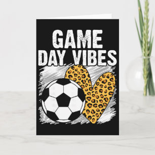 Voetbalwedstrijddag Vibe Luipaard Voetbal Moeder W Kaart