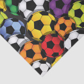 voetbalweefsel tissuepapier (Detail)