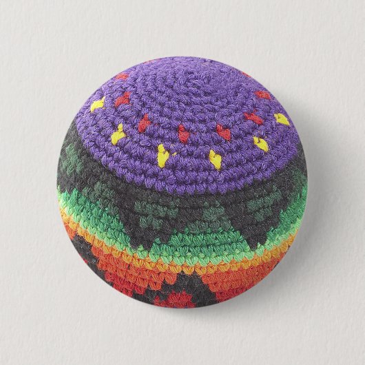 voetbalzak foto ronde button 5,7 cm (Voorkant)