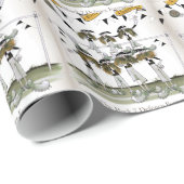 voetbeschermers zwart + wit pakket cadeaupapier (Rol Hoek)