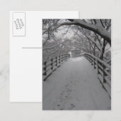 Voetbrug Briefkaart (Voorkant / Achterkant)