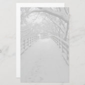 Voetbrug Briefpapier (Voorkant / Achterkant)