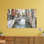 Voetbrug in Venetië Canvas Afdruk (Insitu (Woonkamer))