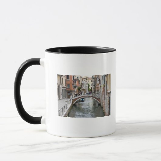 Voetbrug in Venetië Mok (Links)