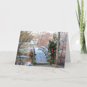 Voetbrug over Jenney Pond 120522 Bedankkaart