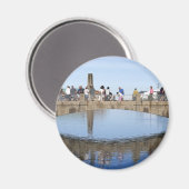 Voetbrug over Lake Asbury Park NJ Magneet (Voorkant / Achterkant)