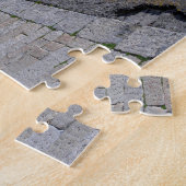 Voetbrug, smalle straat met trap in Valletta Legpuzzel (Zijkant)