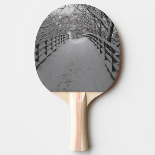 Voetbrug Tafeltennisbatje (Voorkant)