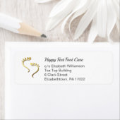 Voeten Chiropodist Podiatrist Pedicure Etiket (Insitu)