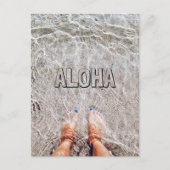 VOETEN IN HET OCEAAN BRIEFKAART (Voorkant)