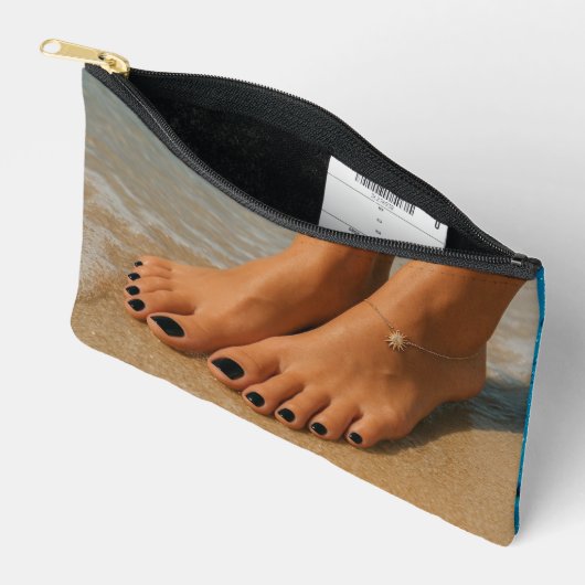 Voeten op het strand etui (Open)