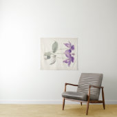  Voeten Voet Violet Botanische Print Bloemen Wandkleed (In Situ (horizontaal))