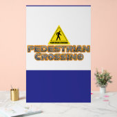 Voetganger Crossing Urban Safety Art Acryl Bord (Huwelijk)