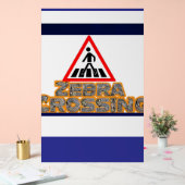 Voetganger Crossing Urban Safety Art Acryl Bord (Huwelijk)