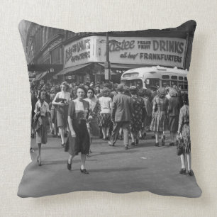 Voetgangers 2 kussen