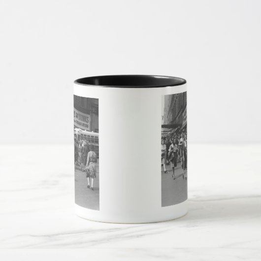 Voetgangers 2 mok (Midden)