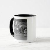 Voetgangers 2 mok (Voorkant links)