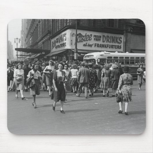 Voetgangers 2 muismat (Voorkant)