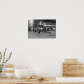 Voetgangers 2 poster (Keuken)