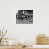 Voetgangers 2 poster (Keuken)