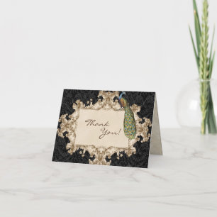 voetgangers en trekvogels Dank je wel Bedankkaart