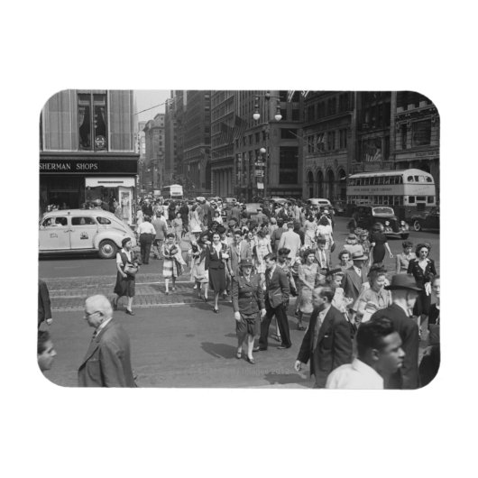 Voetgangers Magneet (Horizontaal)