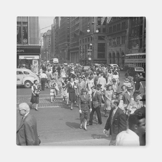 Voetgangers Magneet (Voorkant)