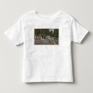 voetgangers op Lake Shore Drive Kinder Shirts