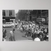 Voetgangers Poster (Voorkant)