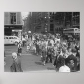 Voetgangers Poster (Voorkant)