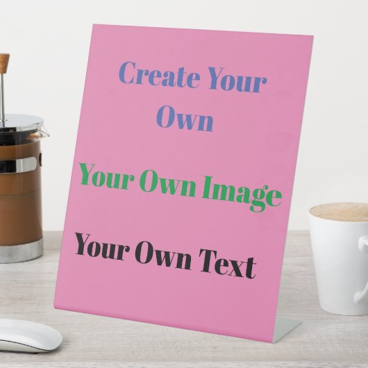 Voetgangersbord Reclamebord Met Voetstuk (Insitu)