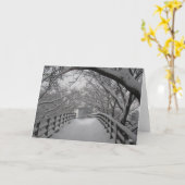 Voetgangersbrug Kaart (Gele Bloem)