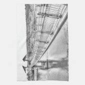 Voetgangersbrug over de North Saskatchewan River Theedoek (Verticaal)