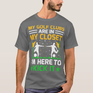 Voetgolfspeler Voet Golf Spelen Voetgolfers Voet T-shirt