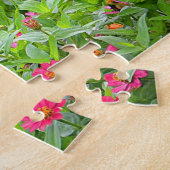 Voethuis in de tuin legpuzzel (Zijkant)