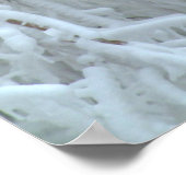 Voethuis in ijsbedekking poster (Hoek)