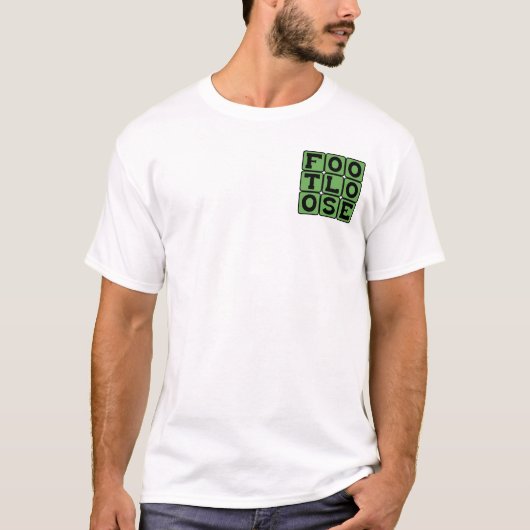 Voetloos, Dansende Voeten T-shirt (Voorkant)
