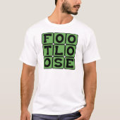 Voetloos, Dansende Voeten T-shirt (Voorkant)
