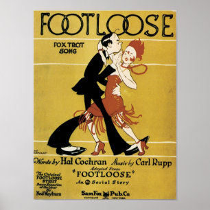 Voetlosse Songbook Hoesje Poster