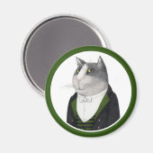 VOETMAN CAT Round Magnet (Voorkant / Achterkant)