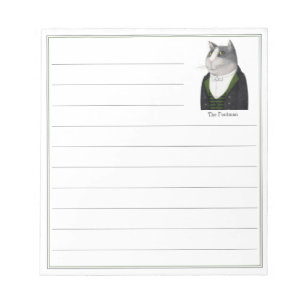 VOETMANJE KAT 5.5x6 Notitieblok + Lijnen