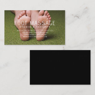 Voetmassagetherapeut Zolen van Voeten Visitekaartje