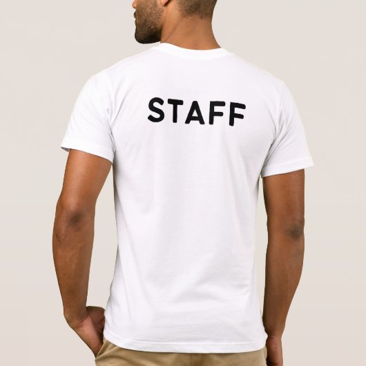 Voetnoten Personeel Shirt (Achterkant)